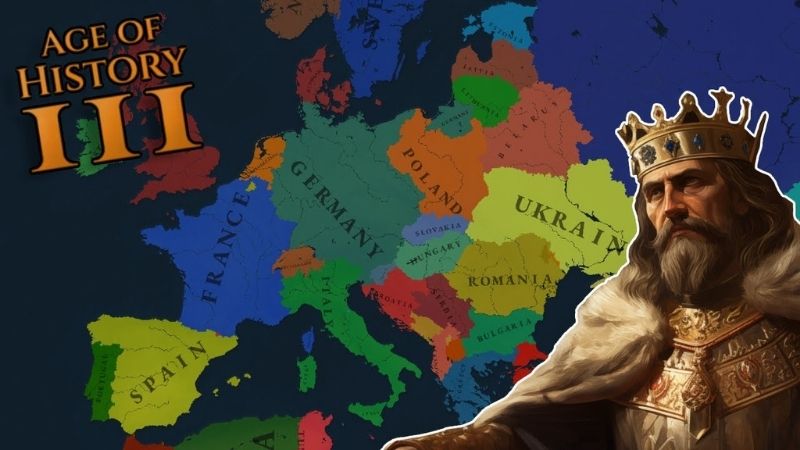 Age of History 3 APK game chiến thuật lịch sử mô phỏng quản lý quốc gia trên Android