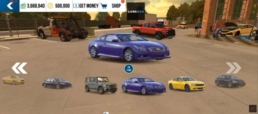Banner car parking mod full tiền 2