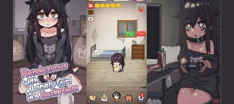 Banner Lonely Girl Apk 1