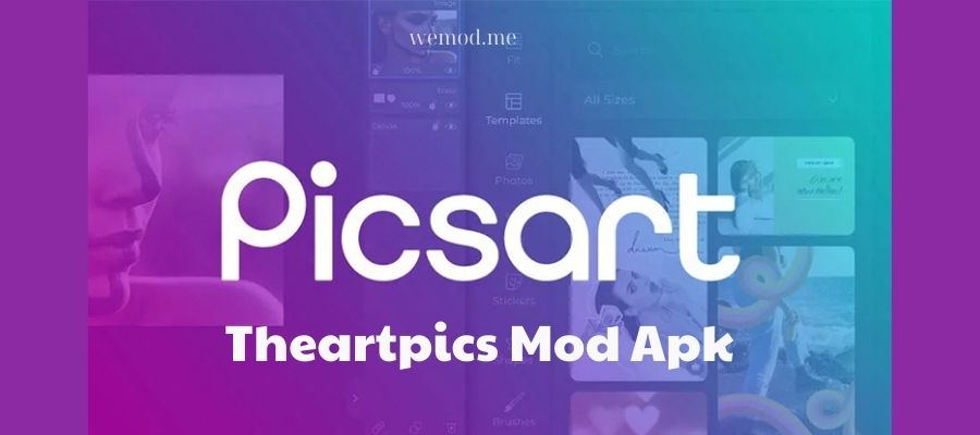 Banner Picsart Theartpics Mod Apk
