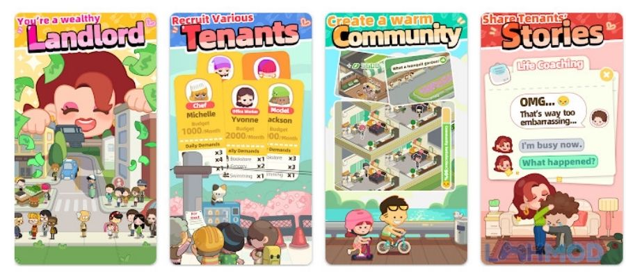Banner Rent Please Landlord Sim Mod