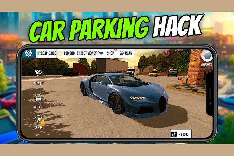 Khám phá thế giới mở trong Car Parking Multiplayer hack