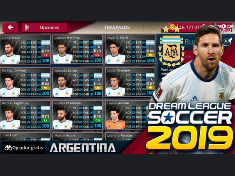 Kỹ thuật sút bóng và dàn xếp đội hình trong Dream League Soccer 2019