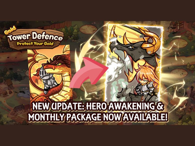 Mở khóa toàn bộ anh hùng SSS mạnh nhất trong Gold Tower Defence hack full hero.