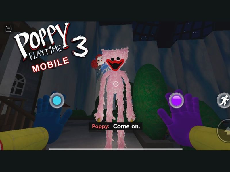Tải Poppy Playtime Chapter 3 Mobile APK với Menu Mod độc quyền