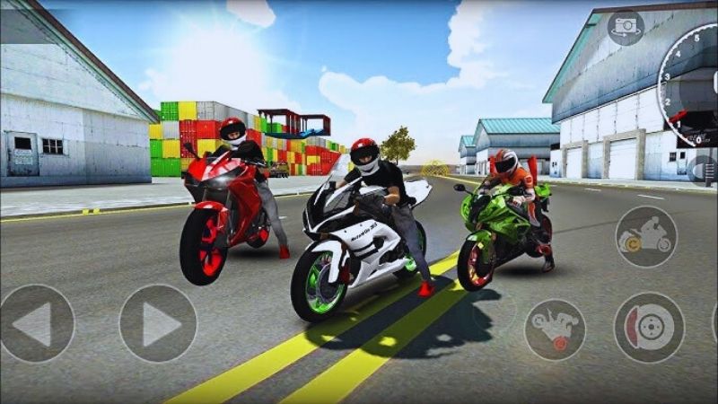 Trải nghiệm vật lý bốc đầu chân thực nhất trong hack xtreme motorbikes.