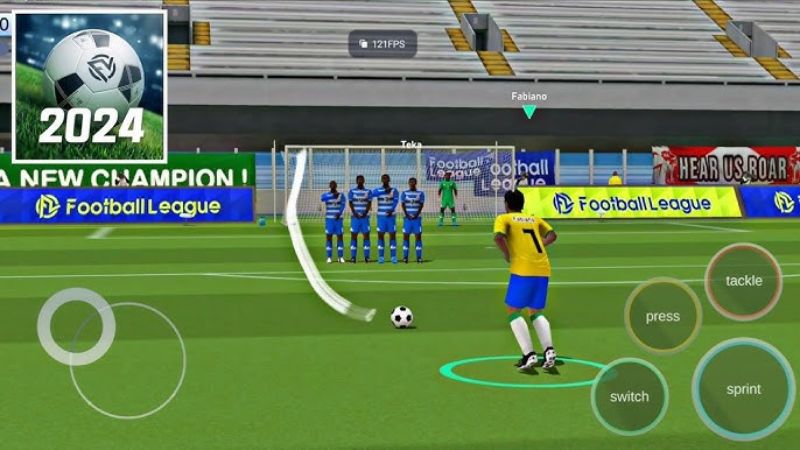 Tính năng Mod Menu Football League 2024 APK v01.81 an toàn.