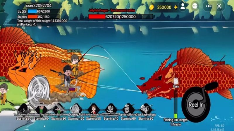 Giới thiệu game câu cá vạn cân mod apk mới nhất.