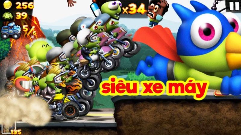 Zombie Tsunami đơn giản chỉ với một chạm để điều khiển binh đoàn zombie.