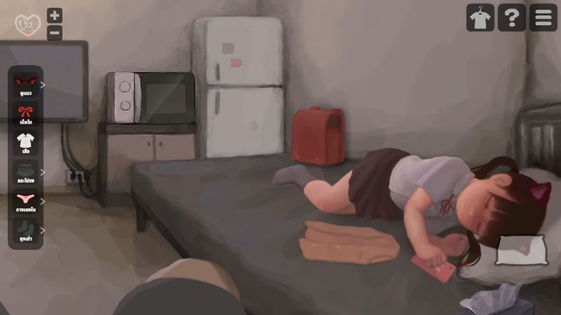 Đồ họa phong cách anime u tối và kịch tính trong Lost Life mod apk