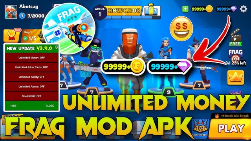FRAG Pro Shooter MOD APK