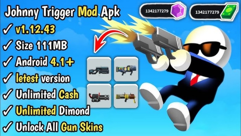 Johnny Trigger MOD APK